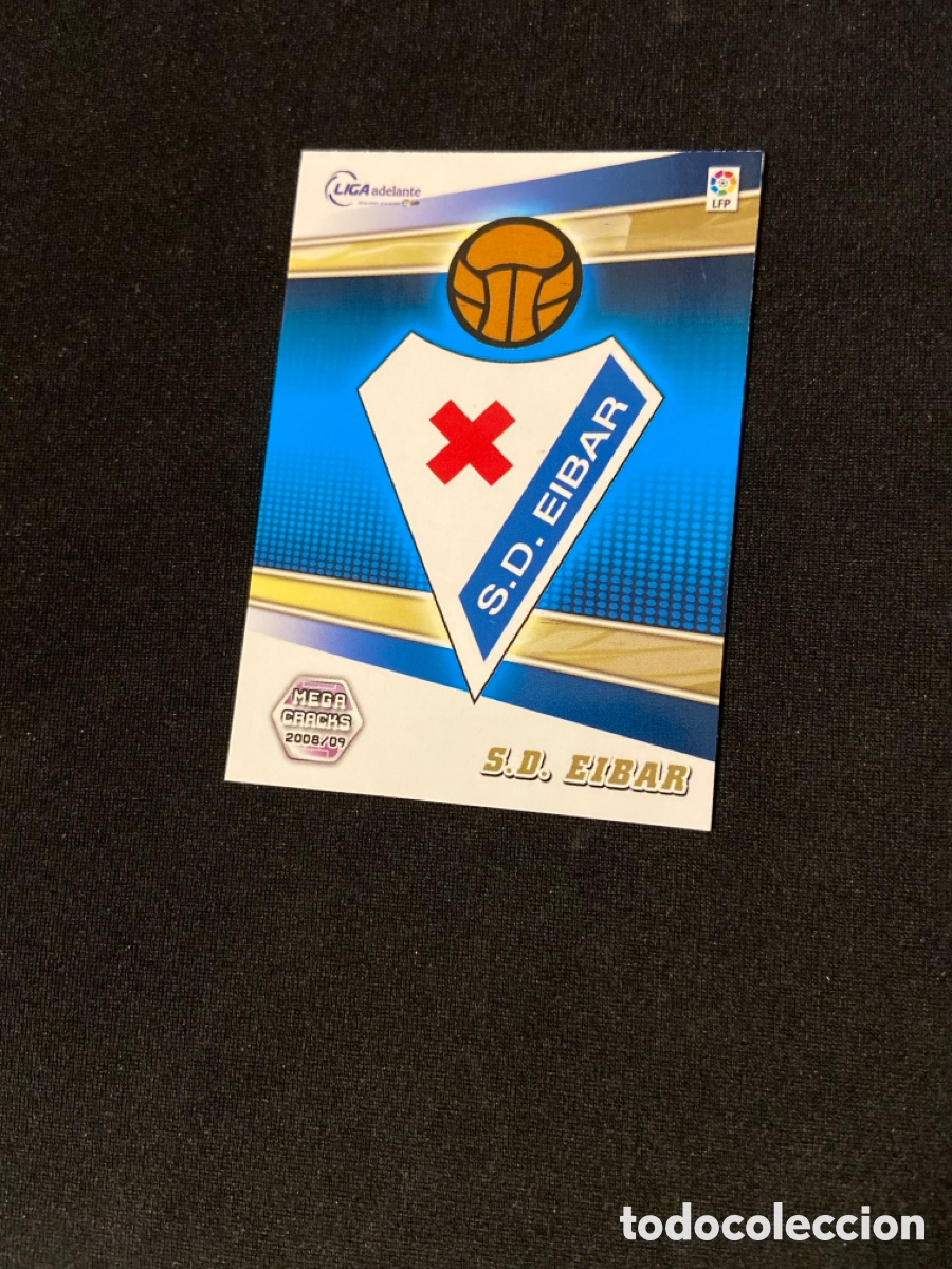 Cromos de f&uacute;tbol: ESCUDO 418 (EIBAR) MEGA
