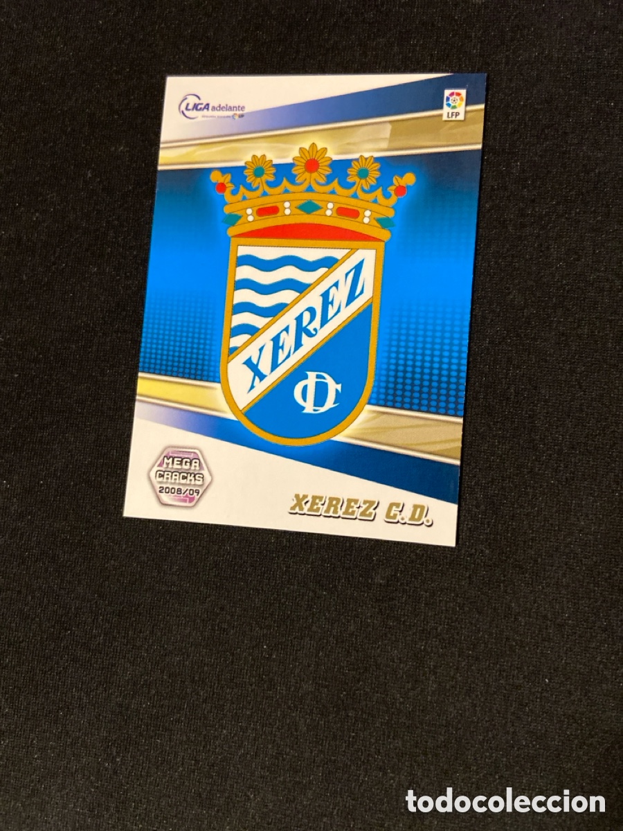Cromos de f&uacute;tbol: ESCUDO 420 (XEREZ) MEGA