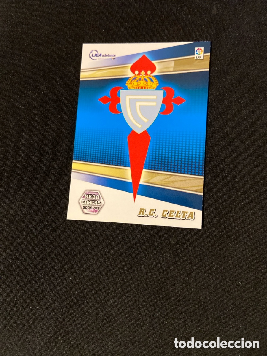 Cromos de f&uacute;tbol: ESCUDO 421 (CELTA) MEGA