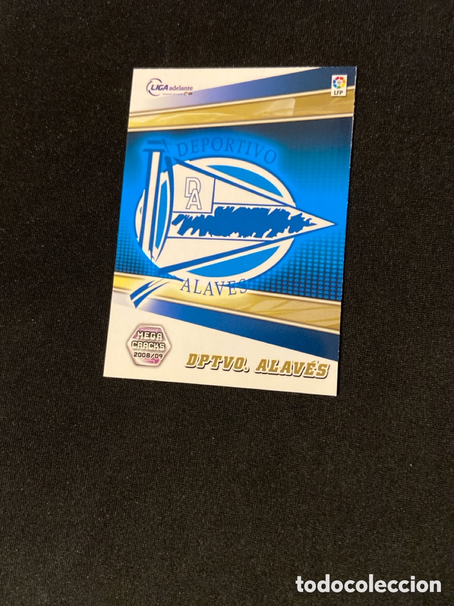 Cromos de f&uacute;tbol: ESCUDO 422 (ALAVES) MEGA