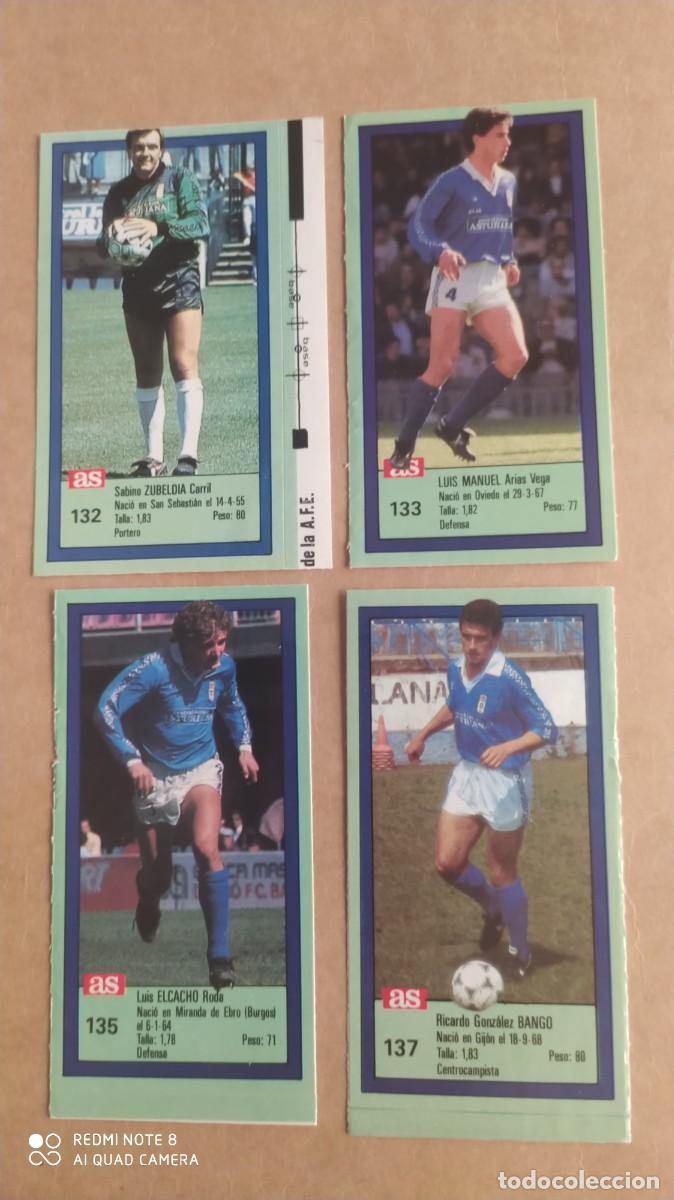 Cromos de f&uacute;tbol: OVIEDO 133 LUIS MANUEL ASES DE LA LIGA 1989 1990 - 89 90 AS SIN PEGAR -N1
