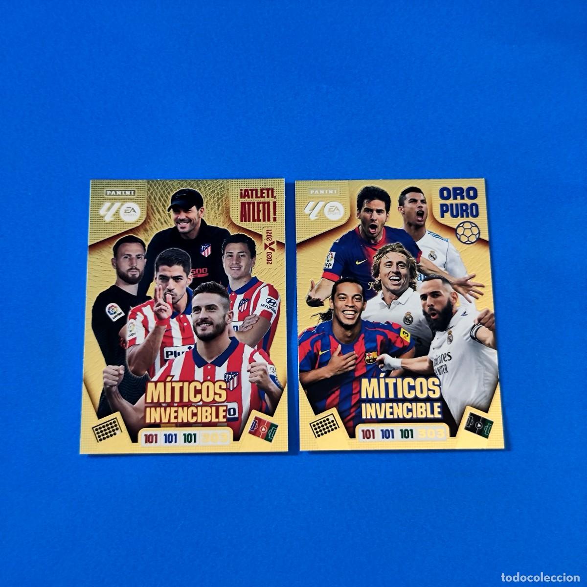Cromos de f&uacute;tbol: Adrenalyn 2025 2026 / 25 26 Lamine Yamal Panini Extra Gold - M&iacute;ticos Invencible Atleti, Atleti