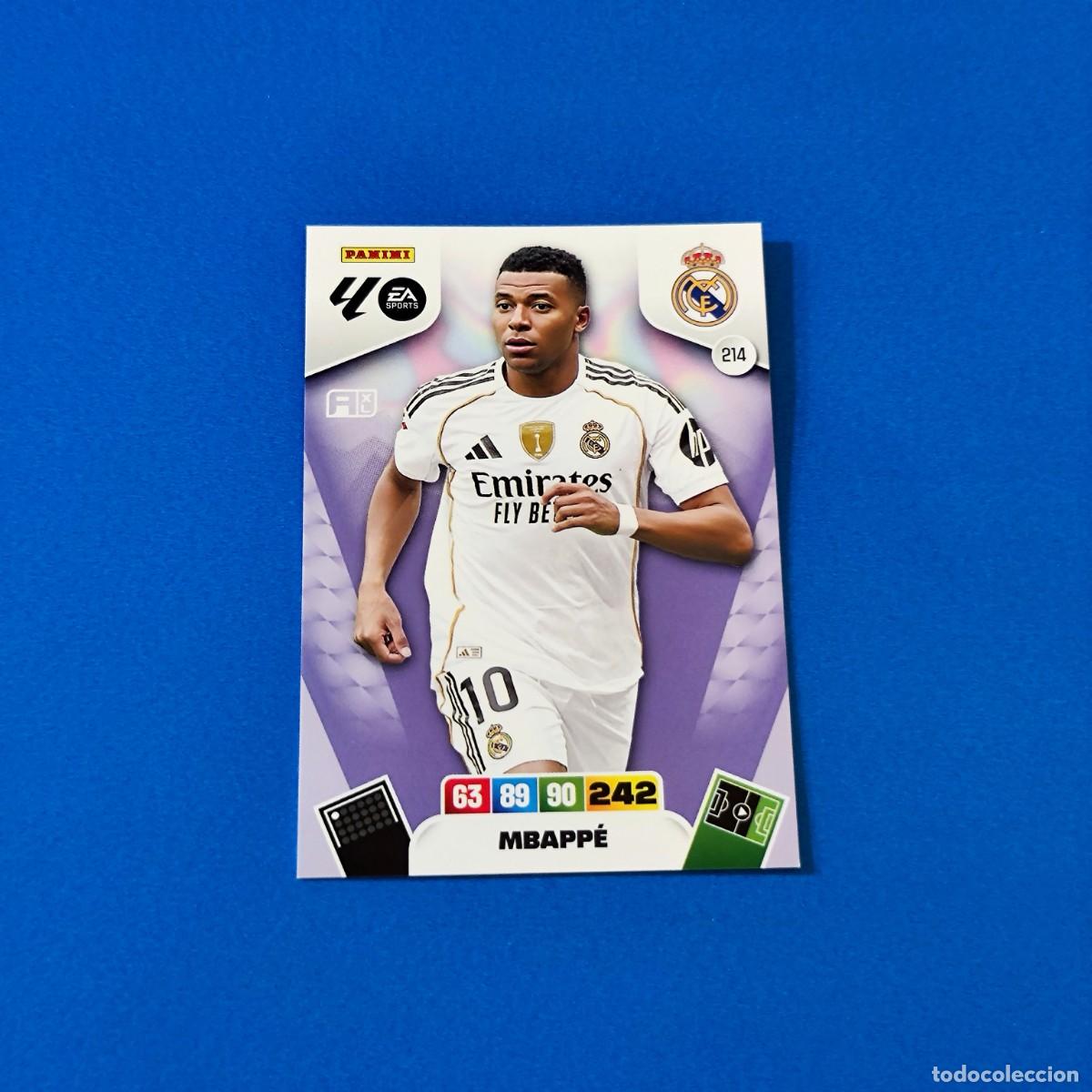 Cromos de f&uacute;tbol: Adrenalyn 2025 2026 / 25 26 Mbapp&eacute; Real Madrid 214