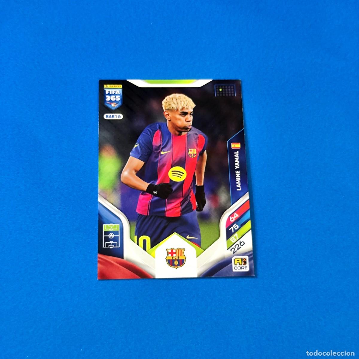Cromos de f&uacute;tbol: Adrenalyn 2025 2026 / 25 26 FIFA 365 Lamine Yamal BAR16