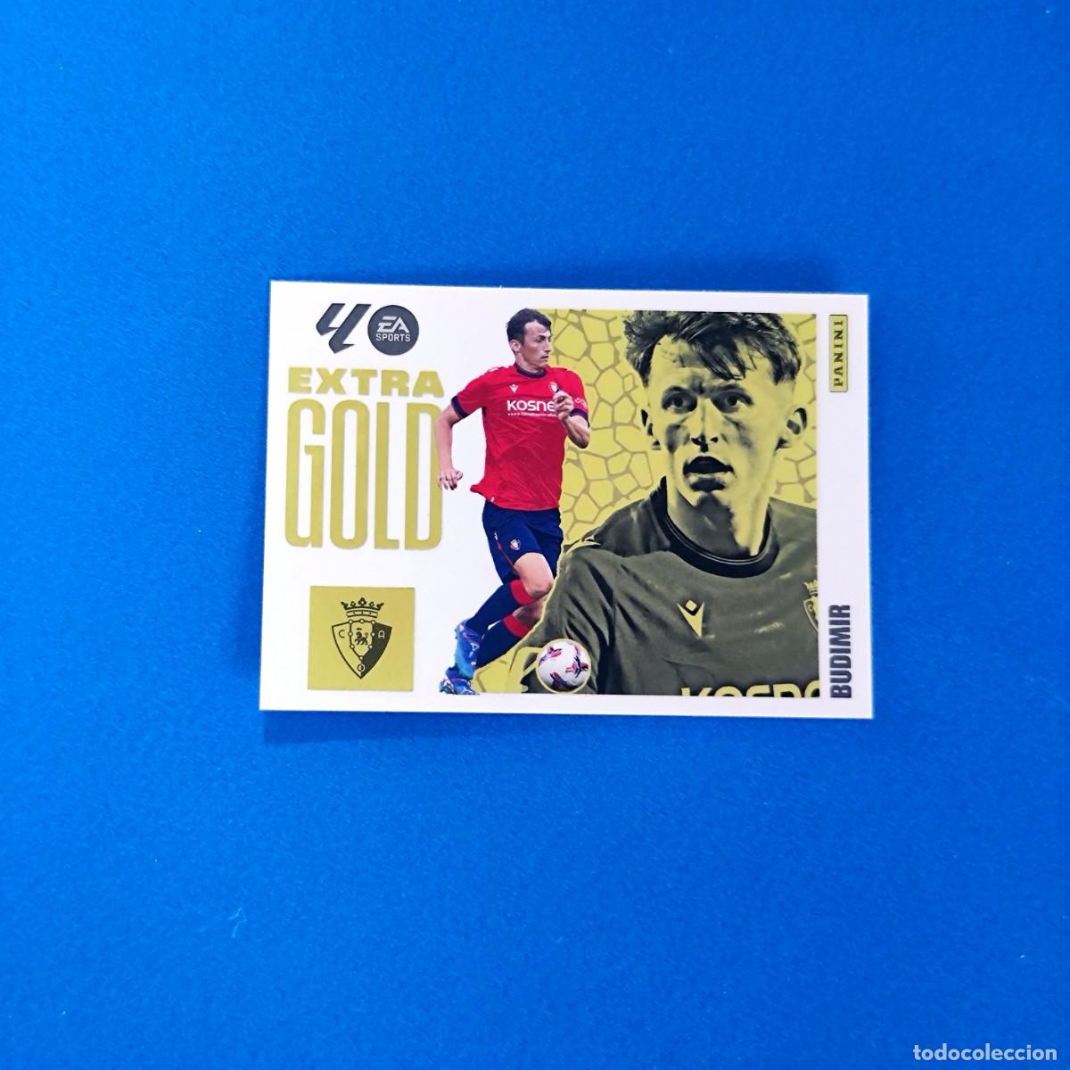 Cromos de f&uacute;tbol: Liga Este 2025 2026 / 25 26 Extra Gold Budimir Osasuna