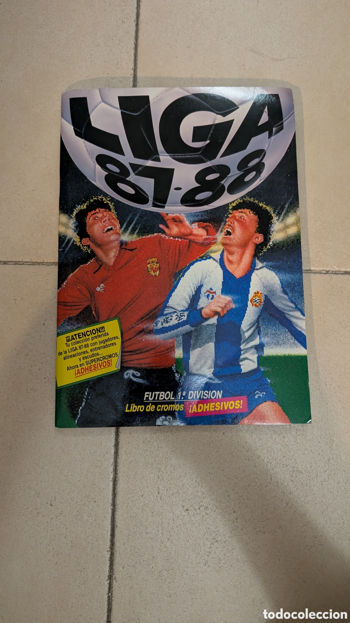 Cromos de f&uacute;tbol: ALBUM LIGA ESTE 1987/88 87 88 MUY COMPLETO CON 30 FICHAJES MUY BUEN ESTADO