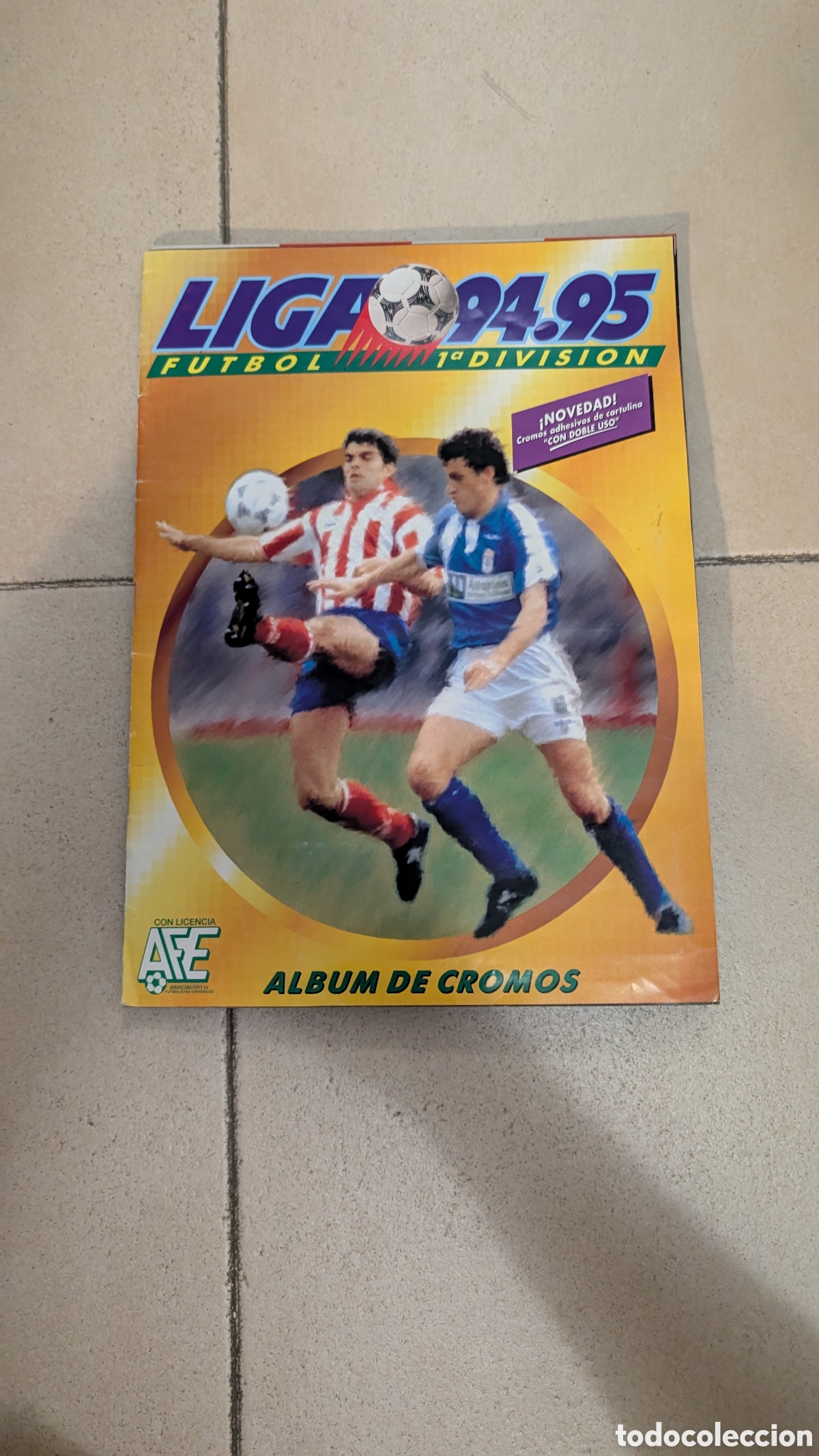 Cromos de f&uacute;tbol: ALBUM LIGA ESTE 1994/95 94 95 MUY COMPLETO CON BASTANTES CROMOS INCLUYE 27 FICHAJES, BUEN ESTADO