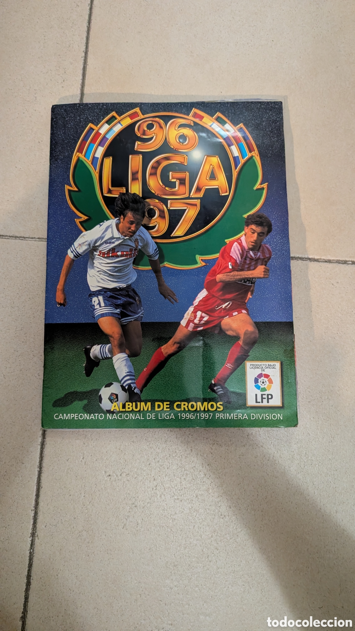 Cromos de f&uacute;tbol: ALBUM LIGA ESTE 1996/97 96 97 COMPLETO A CROMO POR CASILLA, BUEN ESTADO