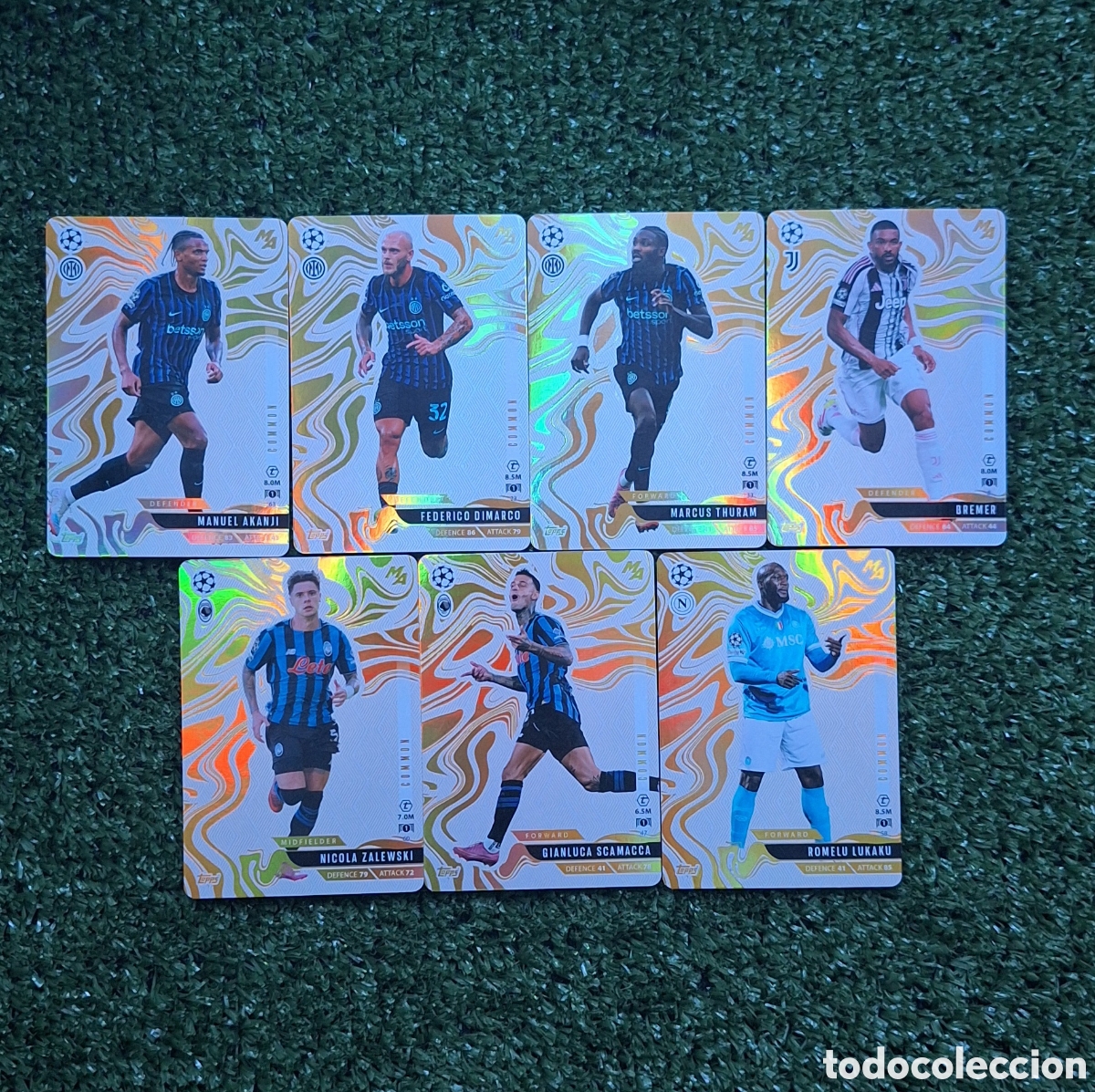 Cromos de f&uacute;tbol: Lote Serie A Match Attax Madness