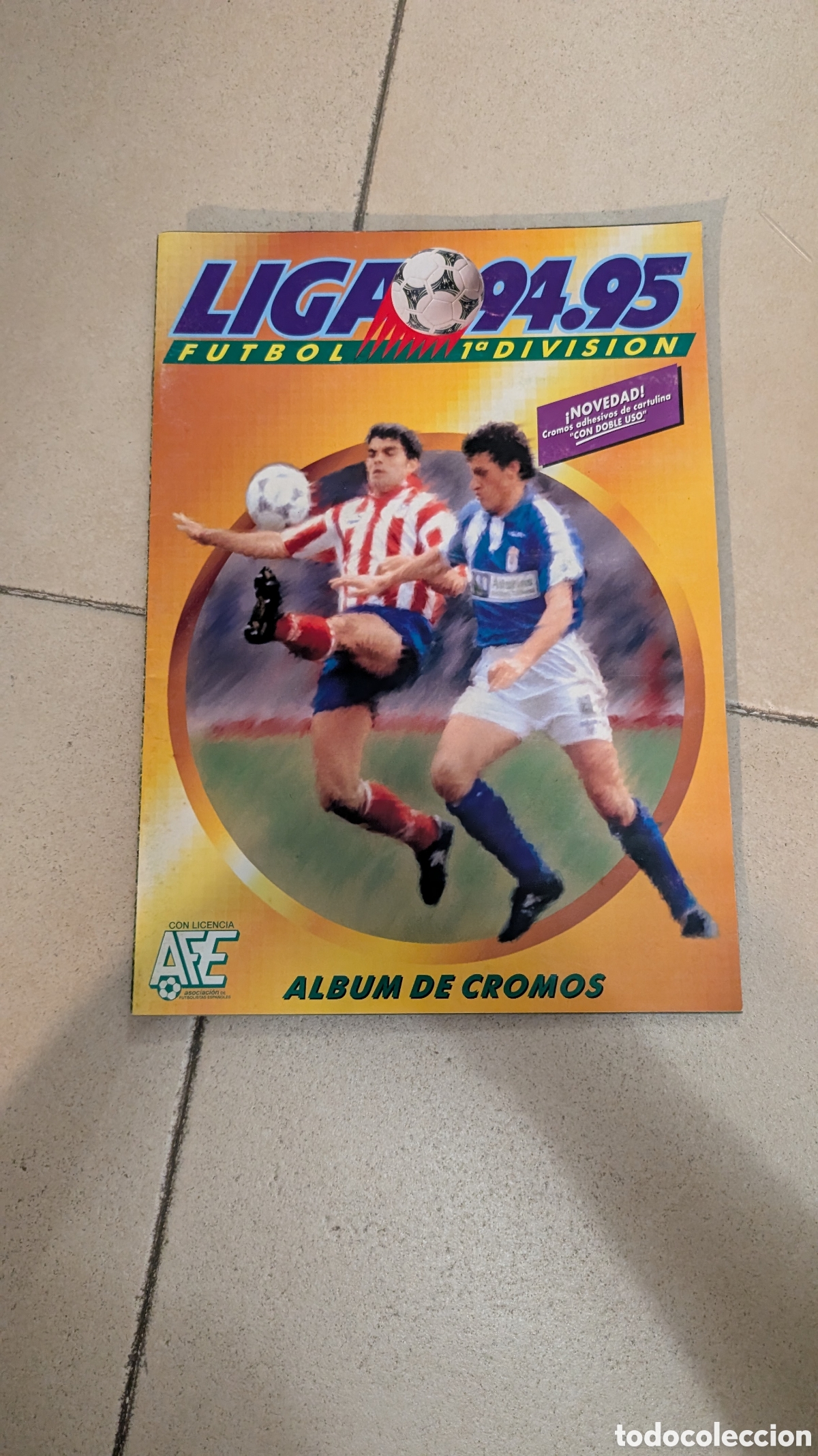 Cromos de f&uacute;tbol: ALBUM PLANCHA VACIO LIGA ESTE 1994/95 94 95 NUNCA TUVO CROMOS PEGADOS LEER DESCRIPCI&Oacute;N