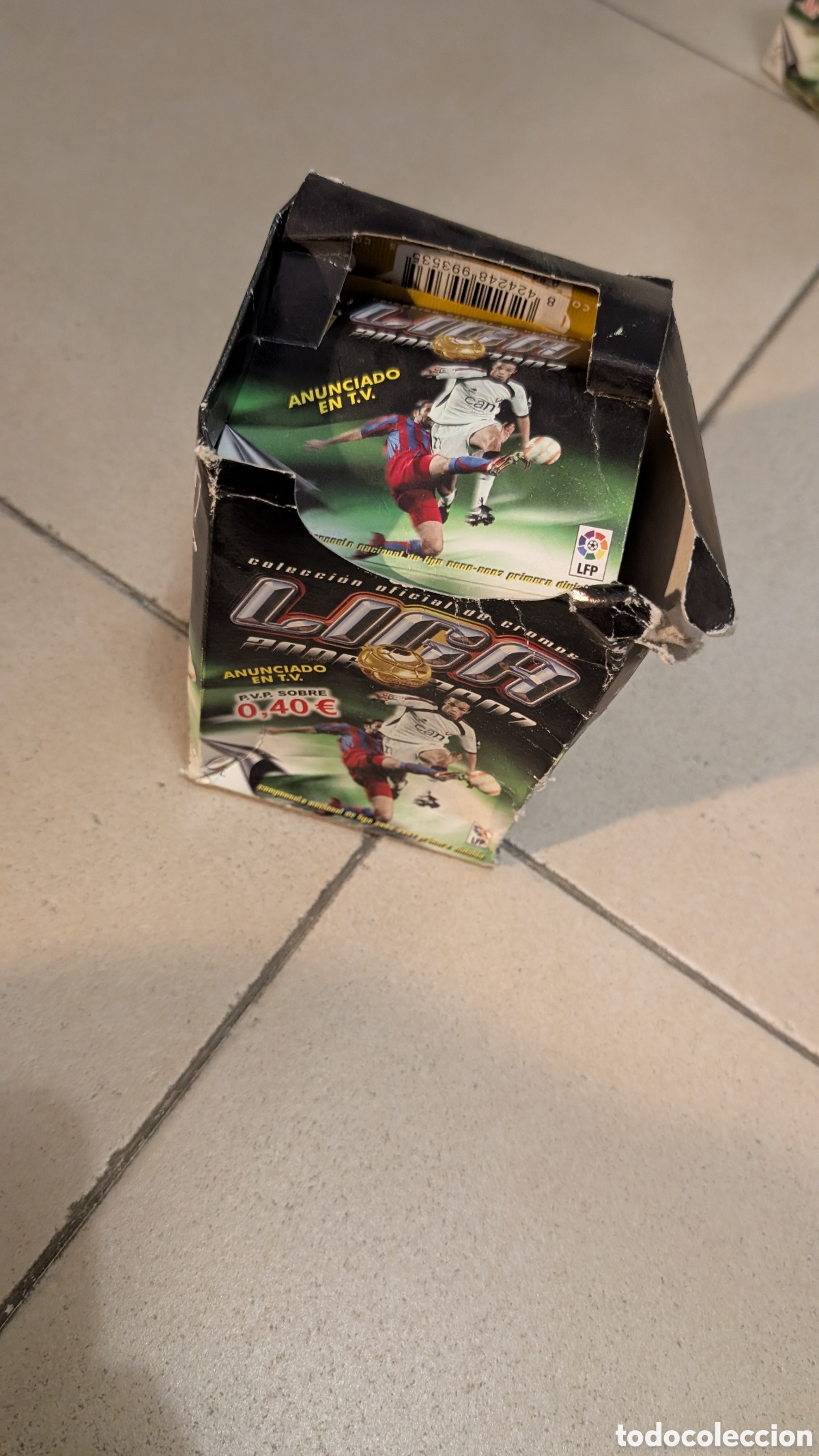 Cromos de f&uacute;tbol: CAJA CON 50 SOBRES SIN ABRIR LIGA ESTE 2006/07 06 07 BUEN ESTADO