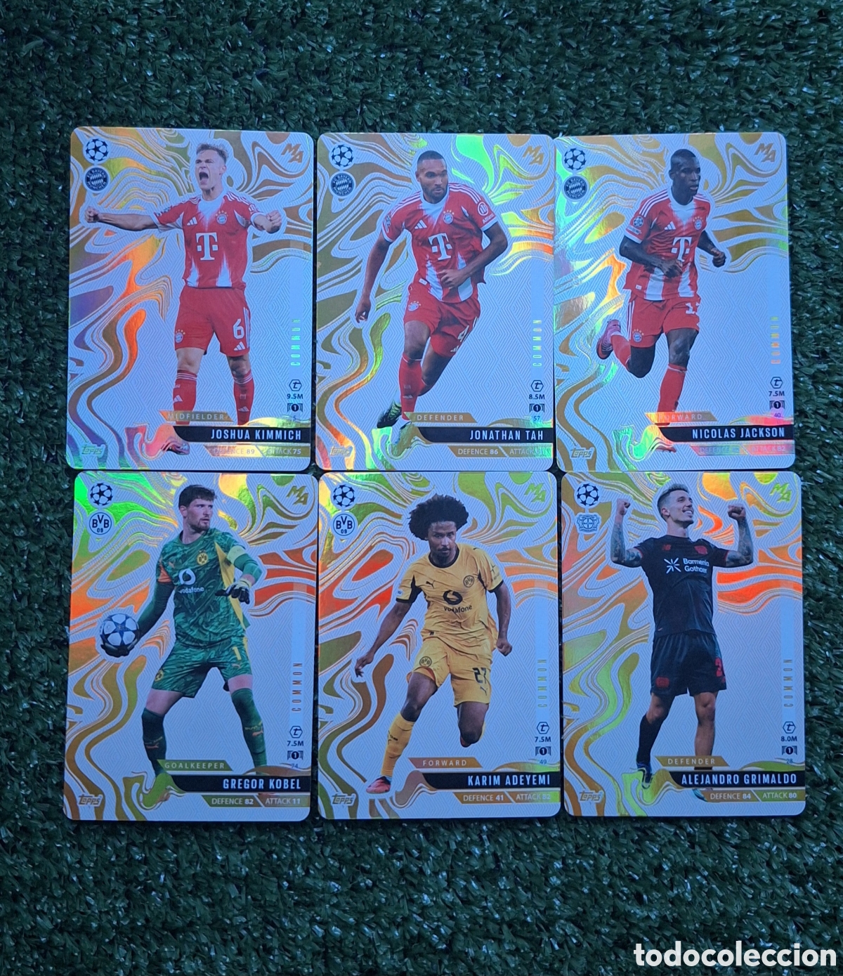 Cromos de f&uacute;tbol: Lote Bubdesliga Match Attax Madness