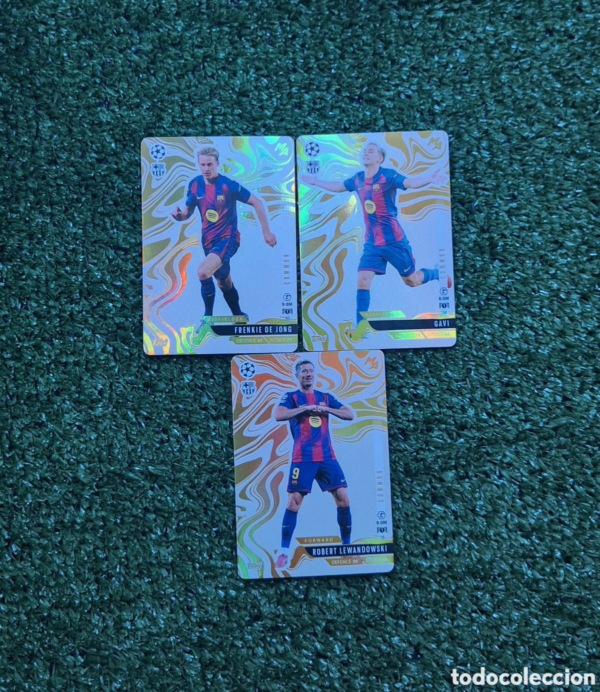 Cromos de f&uacute;tbol: Lote FC Barcelona Match Attax Madness