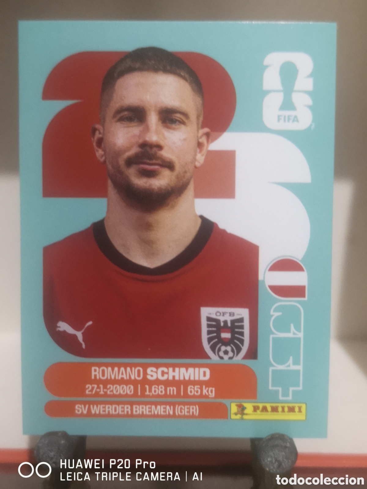 Cromos de f&uacute;tbol: FIFA WORLD CUP MUNDIAL 2026 ROMANO SCHMID - AUT 16