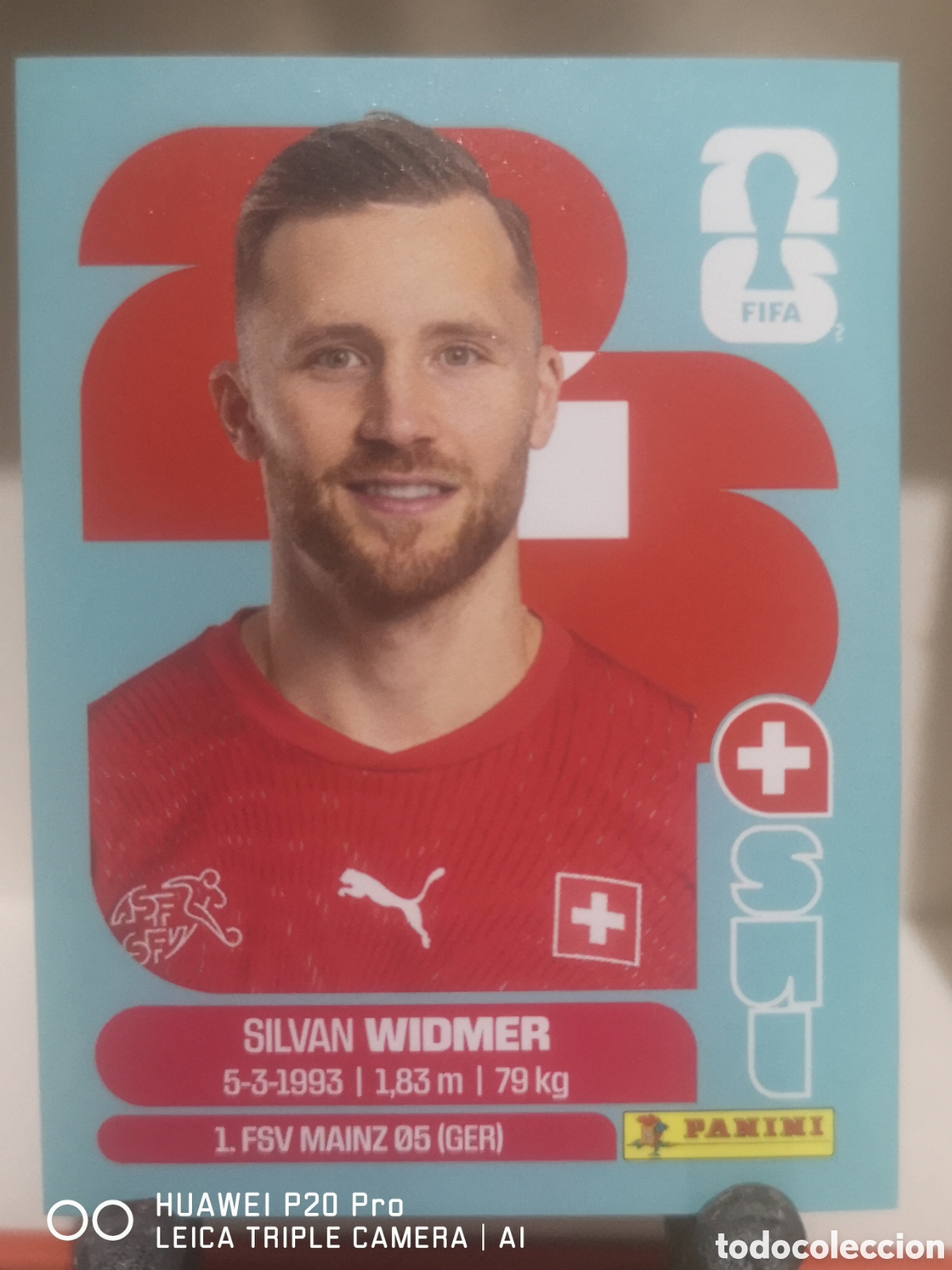 Cromos de f&uacute;tbol: FIFA WORLD CUP MUNDIAL 2026 SILVAN WIDMER - SUI 8