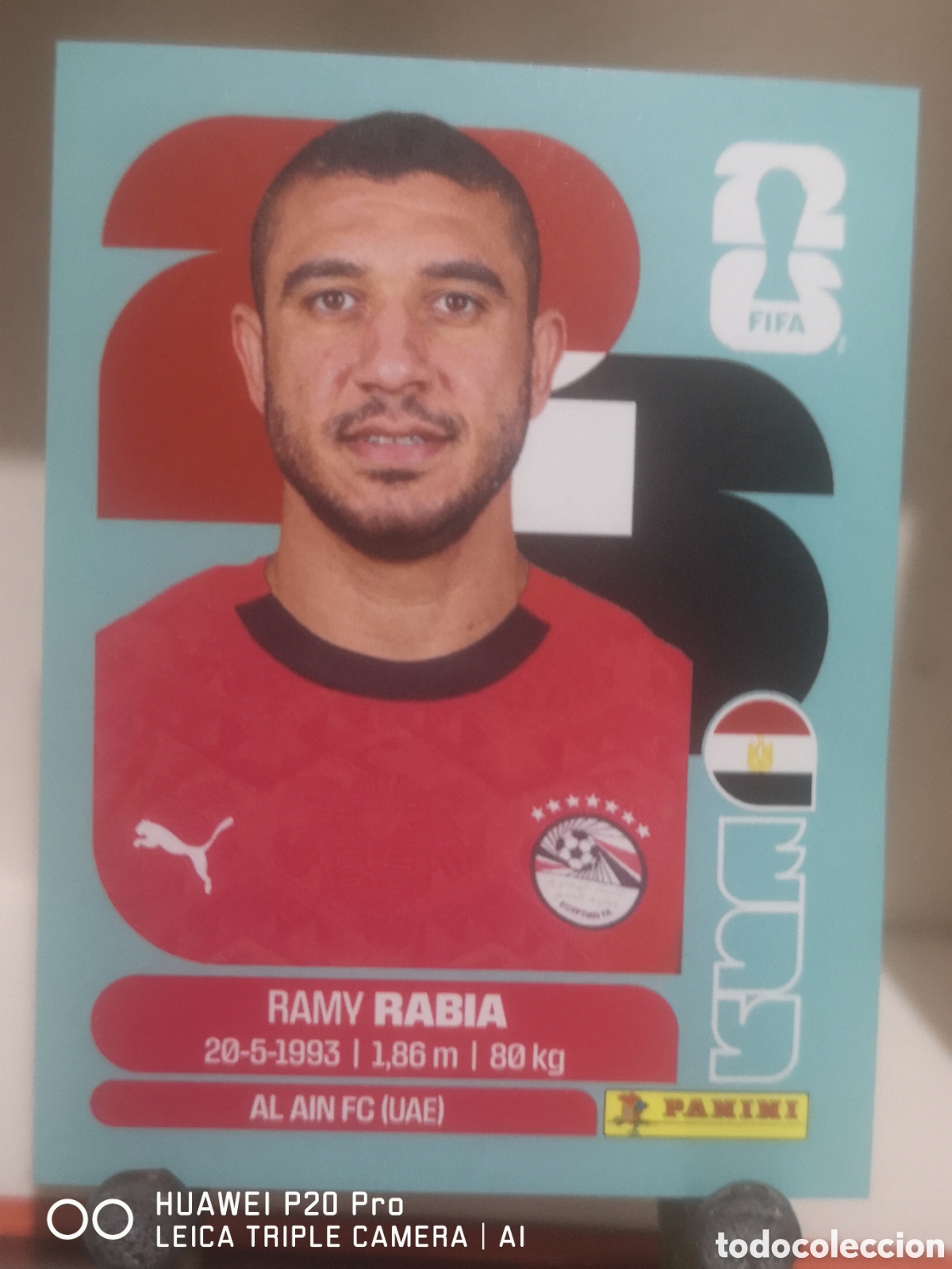 Cromos de f&uacute;tbol: FIFA WORLD CUP MUNDIAL 2026 RAMY RABIA - EGY 7