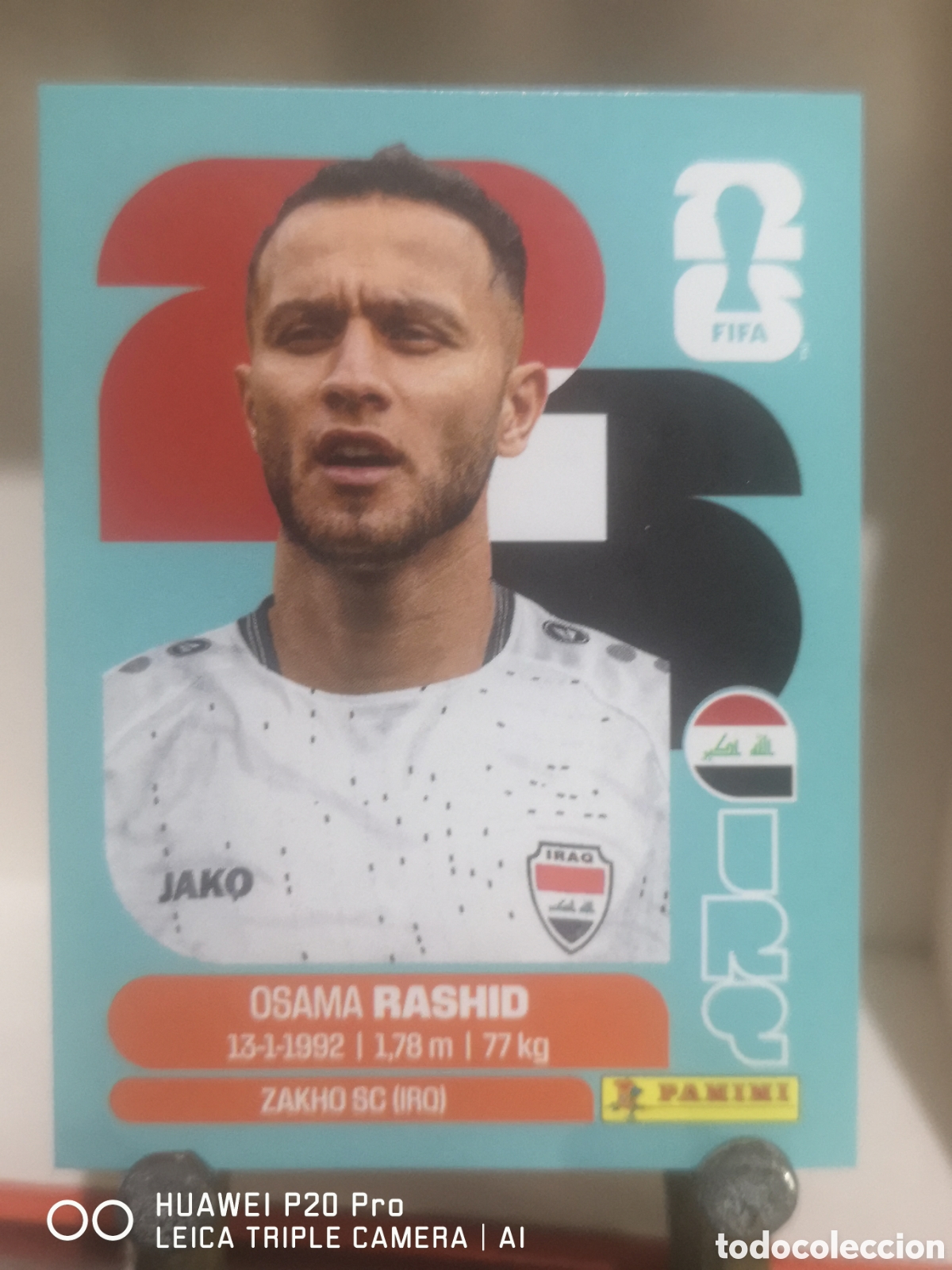 Cromos de f&uacute;tbol: FIFA WORLD CUP MUNDIAL 2026 OSAMA RASHID - IRQ 17