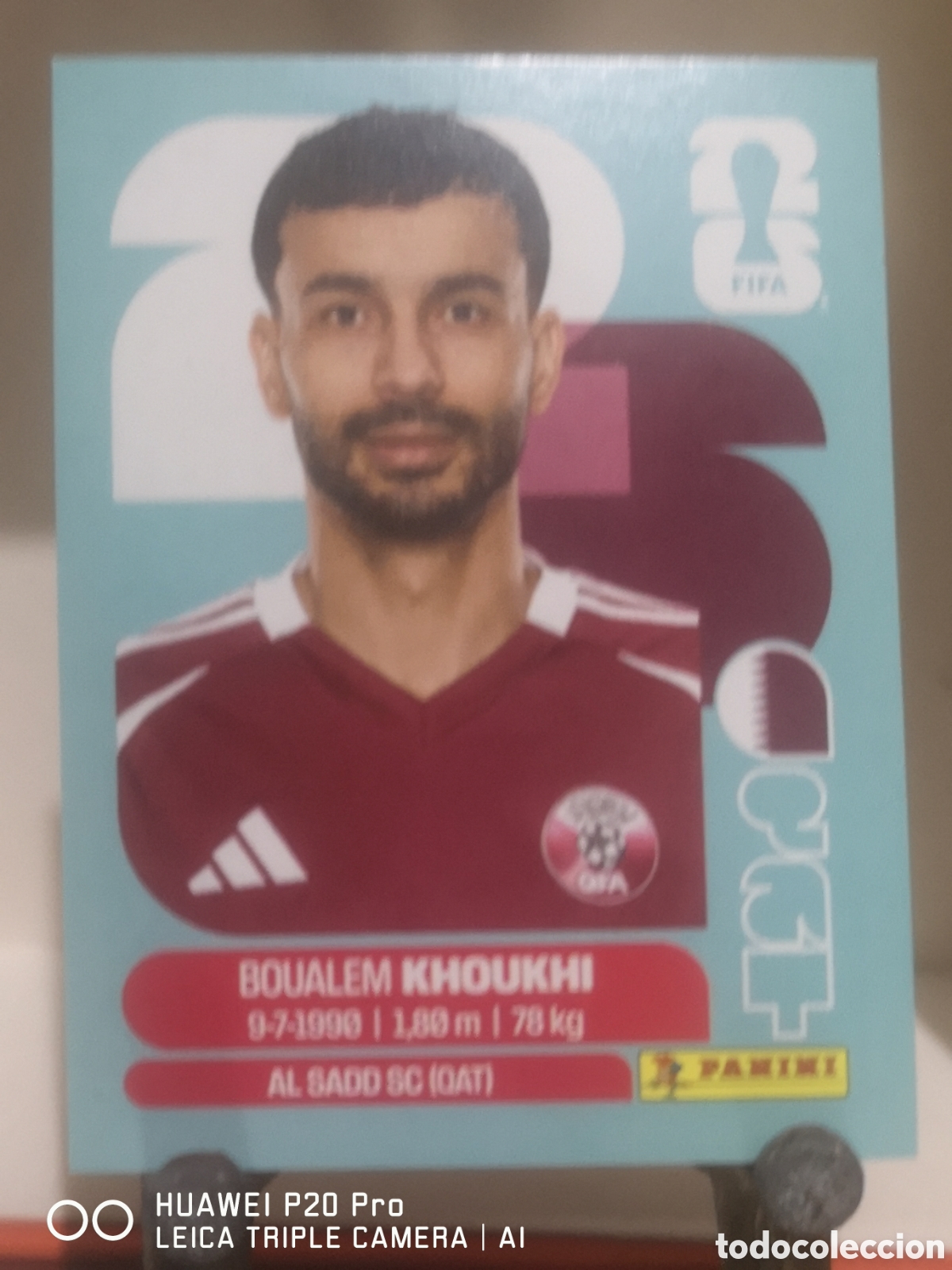 Cromos de f&uacute;tbol: FIFA WORLD CUP MUNDIAL 2026 KHOUKHI - QAT 6