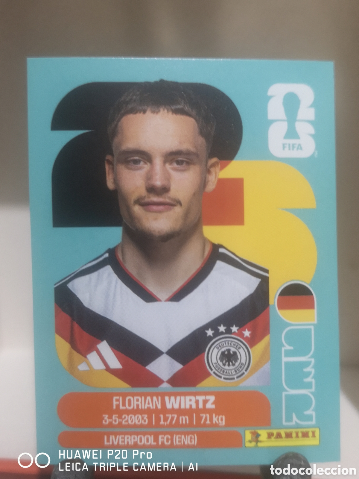 Cromos de f&uacute;tbol: FIFA WORLD CUP MUNDIAL 2026 FLORIAN WIRTZ - GER 11