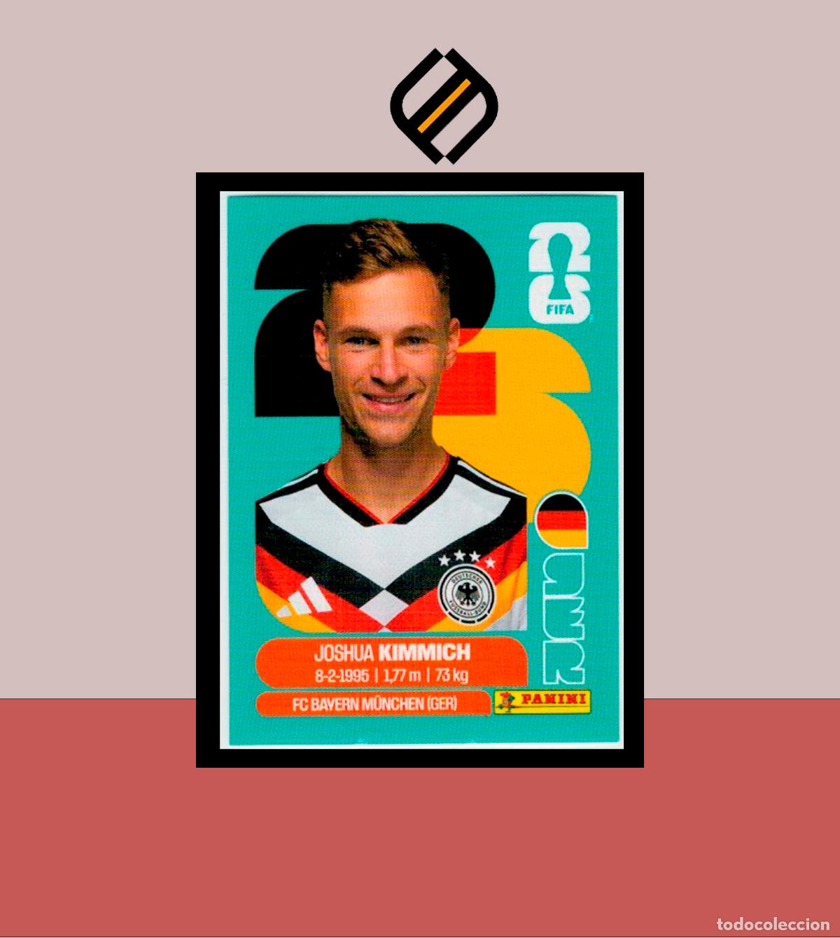 Cromos de f&uacute;tbol: PANINI FIFA CLUB WORLD CUP 2026 26 GER 10 JOSHUA KIMMICH ALEMANIA STICKER MUNDIAL MEX CAN USA LIGA