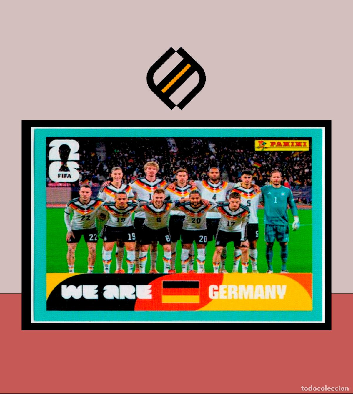 Cromos de f&uacute;tbol: PANINI FIFA CLUB WORLD CUP 2026 26 GER 13 ALINEACI&Oacute;N ALEMANIA STICKER MUNDIAL MEX CAN USA LIGA