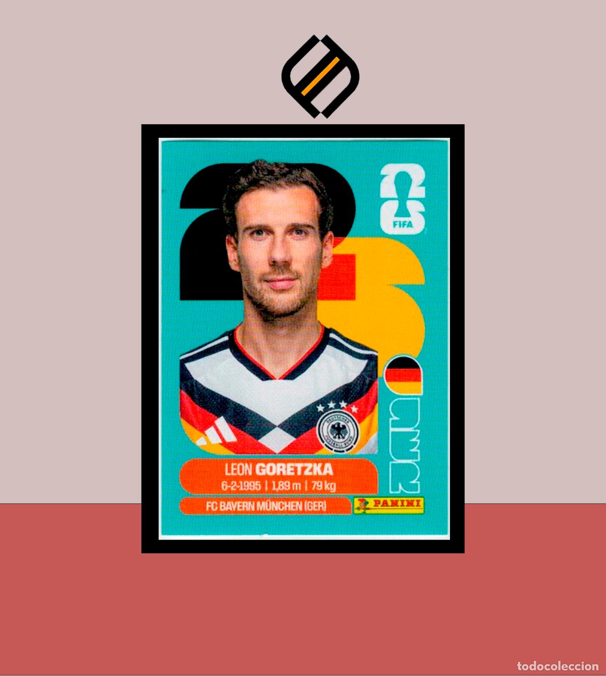 Cromos de f&uacute;tbol: PANINI FIFA CLUB WORLD CUP 2026 26 GER 14 LEON GORETZKA ALEMANIA STICKER MUNDIAL MEX CAN USA LIGA