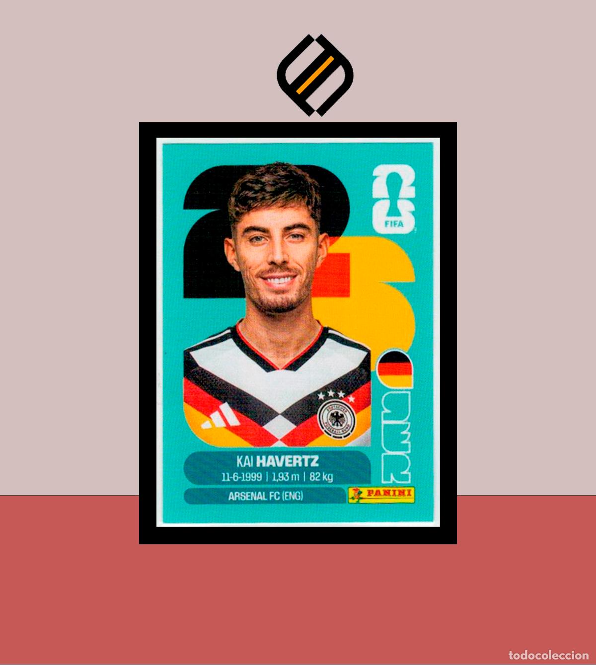 Cromos de f&uacute;tbol: PANINI FIFA CLUB WORLD CUP 2026 26 GER 17 KAI HAVERTZ ALEMANIA STICKER MUNDIAL MEX CAN USA LIGA