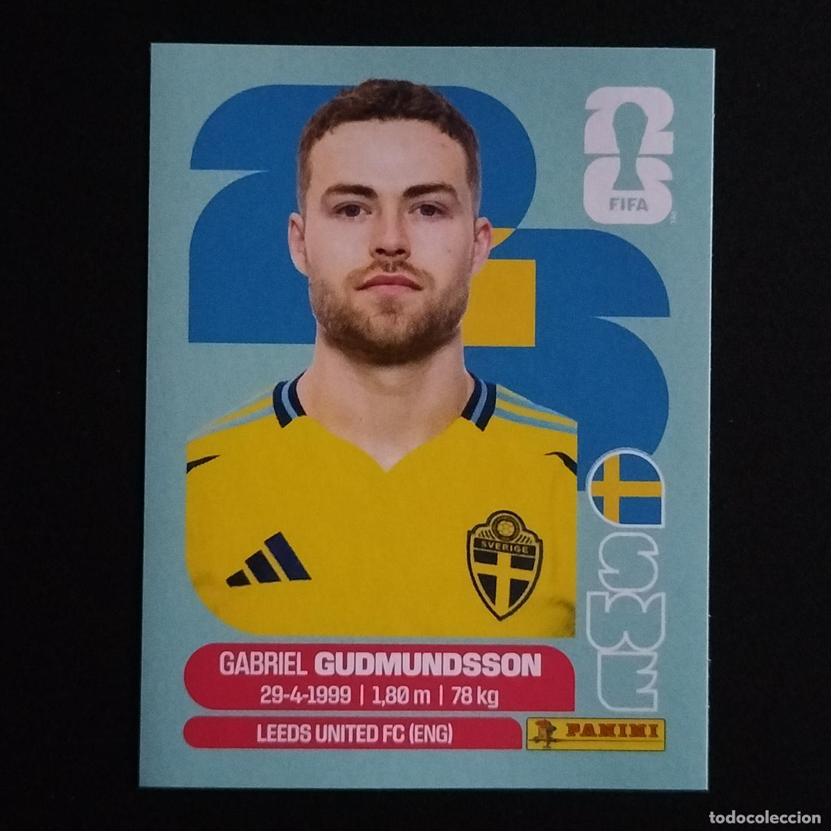 Cromos de f&uacute;tbol: SWE 4 GABRIEL GUDMUNDSSON SUECIA CROMOS STICKER MUNDIAL 26 2026 FIFA WORLD CUP PANINI
