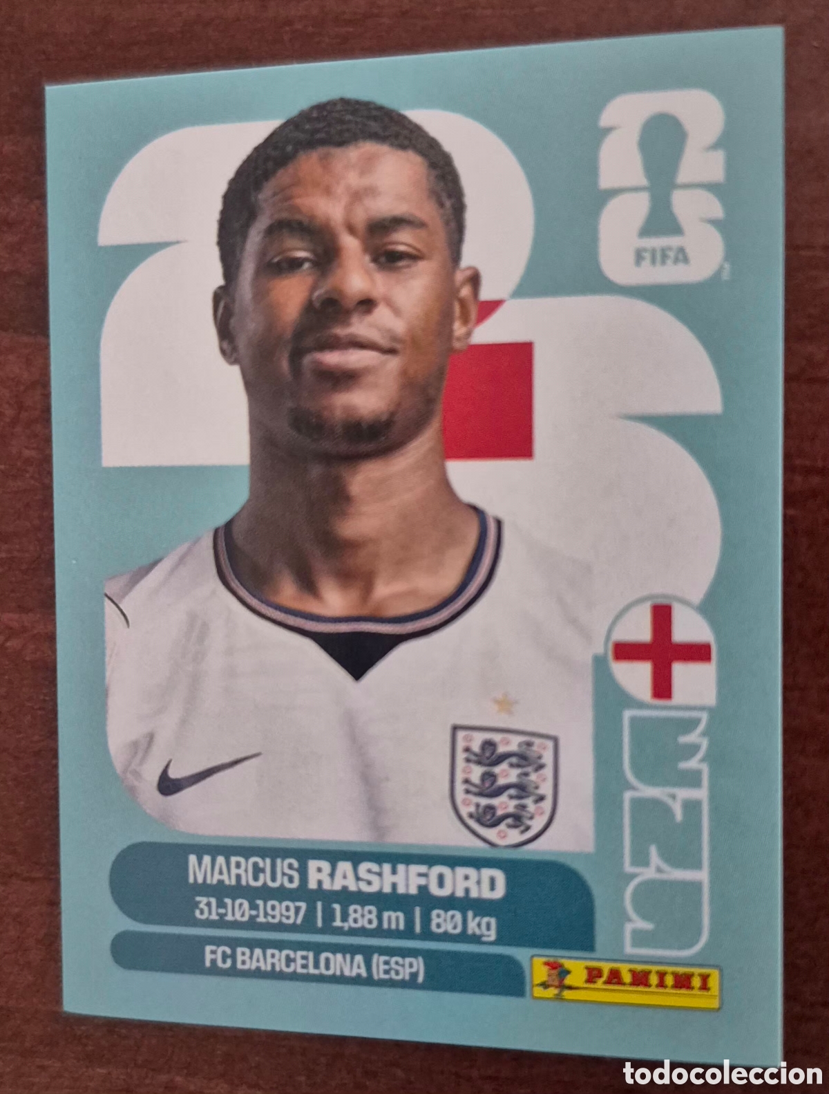 Cromos de f&uacute;tbol: FIFA WORLD CUP 2026 - INGLATERRA N&deg;19 RASHFORD
