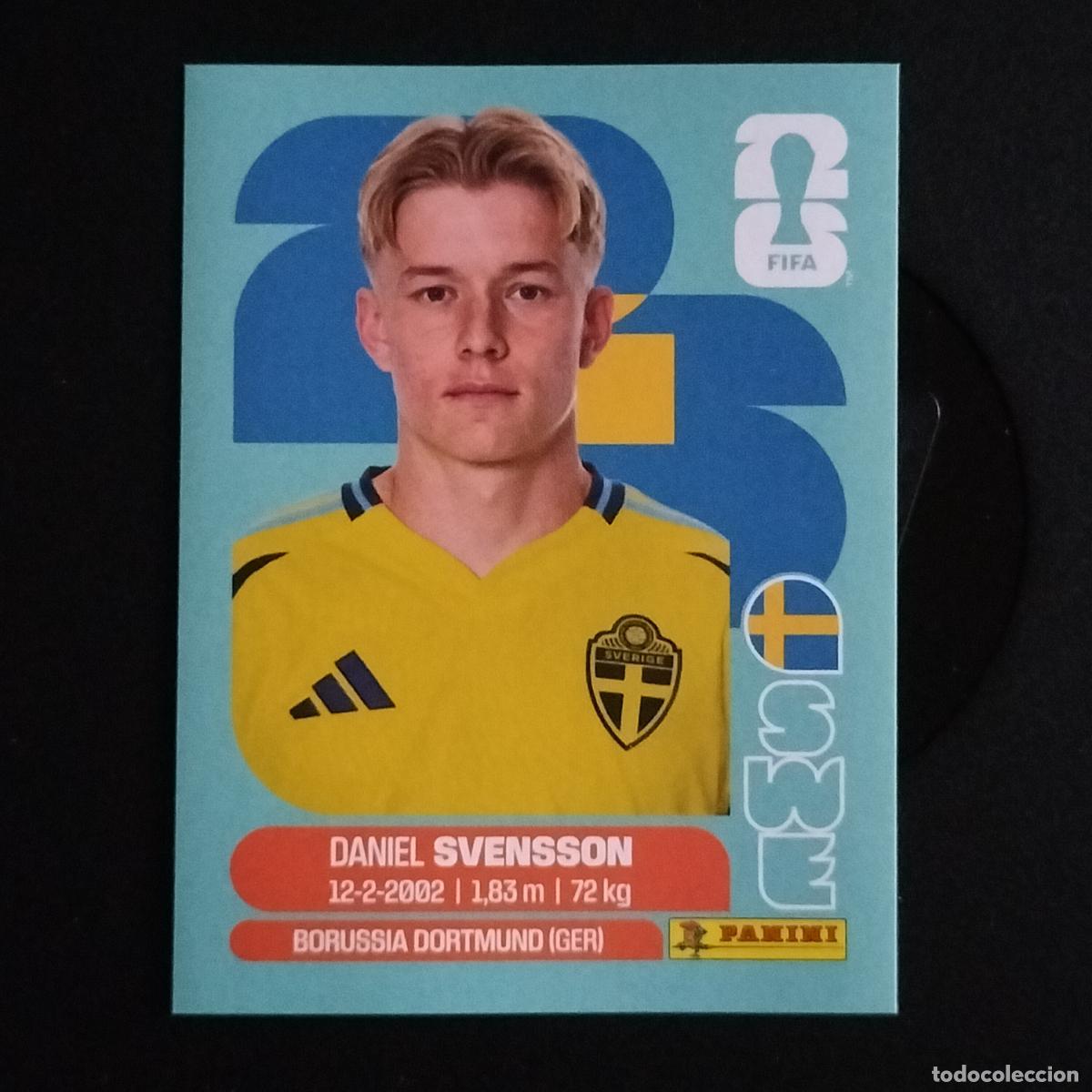 Cromos de f&uacute;tbol: SWE 14 DANIEL SVENSSON SUECIA CROMOS STICKER MUNDIAL 26 2026 FIFA WORLD CUP PANINI