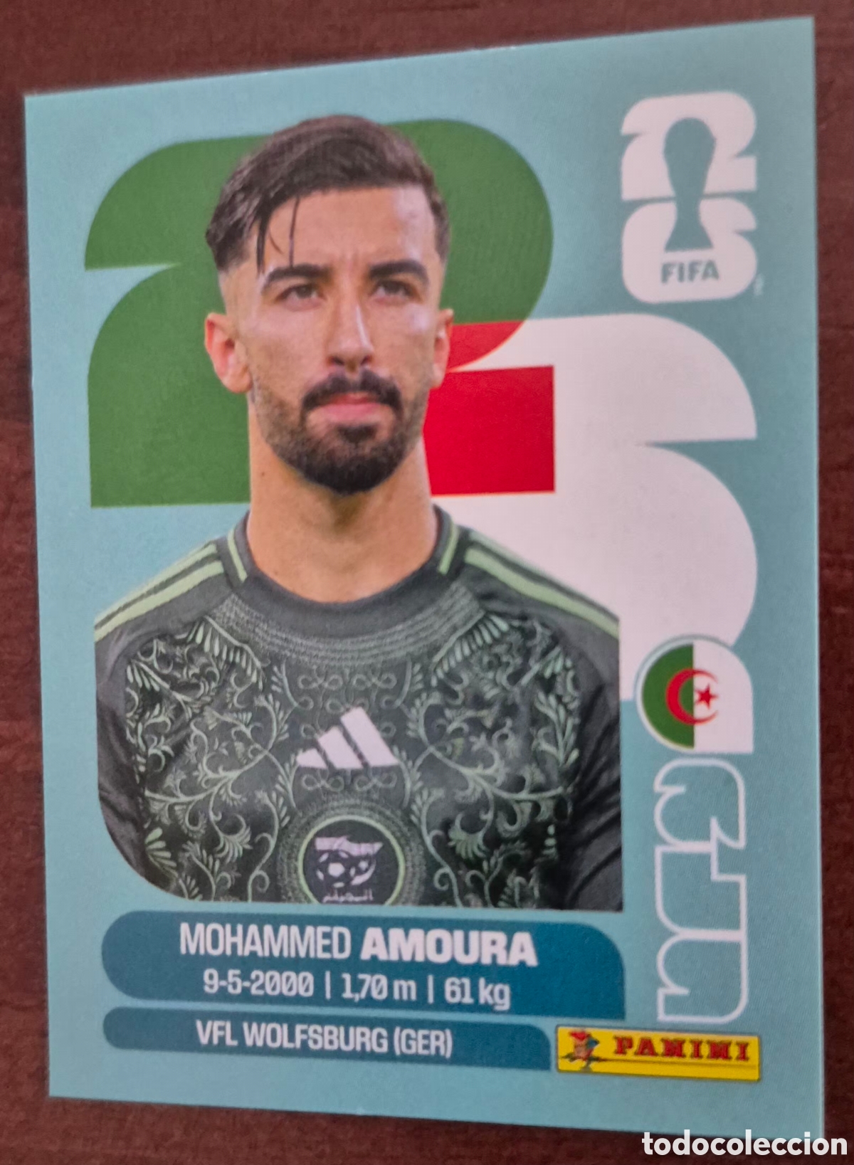 Cromos de f&uacute;tbol: FIFA WORLD CUP 2026 - ARGELIA N&deg;20 AMOURA