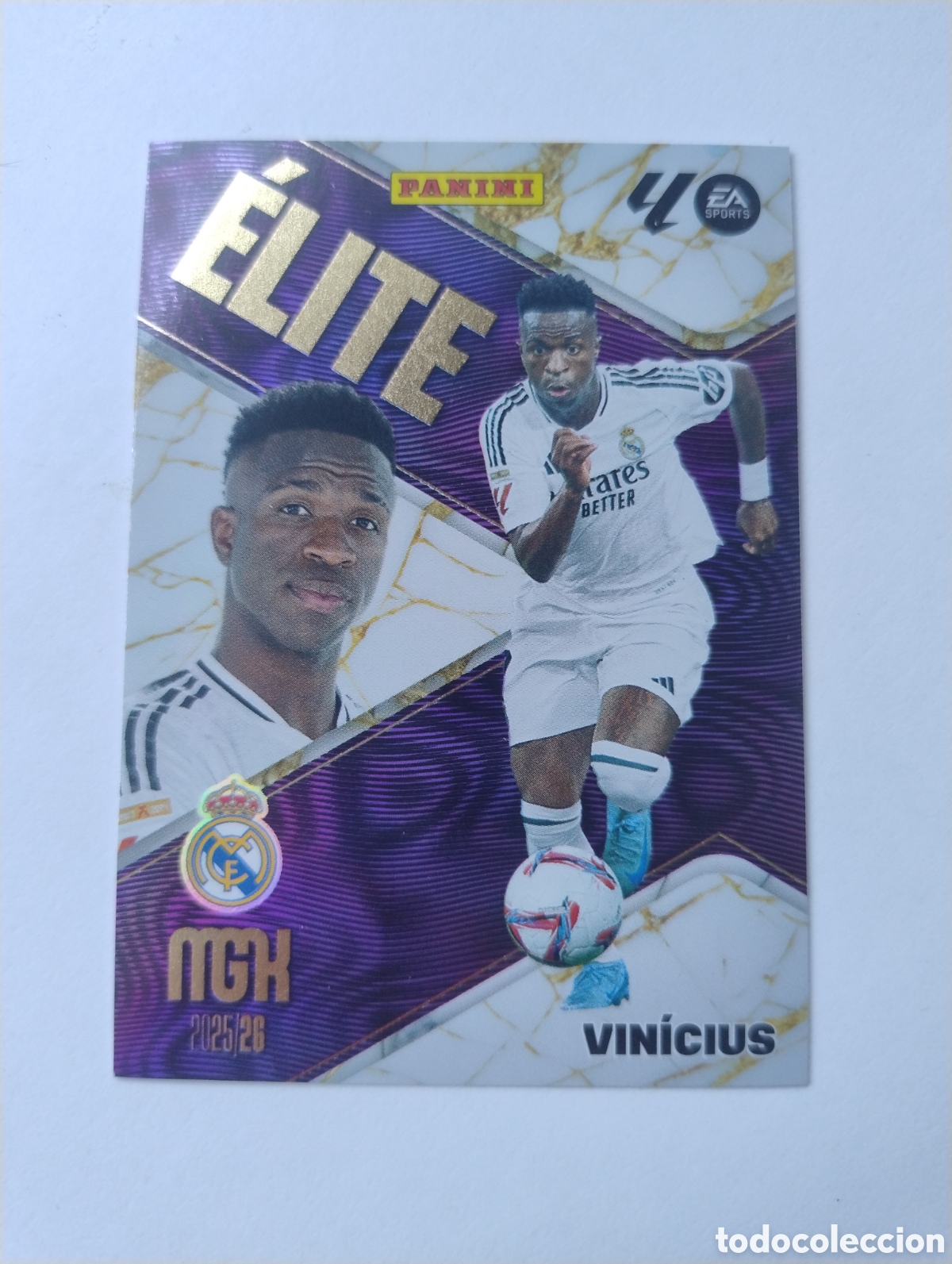 Cromos de Futebol: 18 - Vinicius Vini Jr - Real Madrid - Megacracks 2025 - 2026 Elite