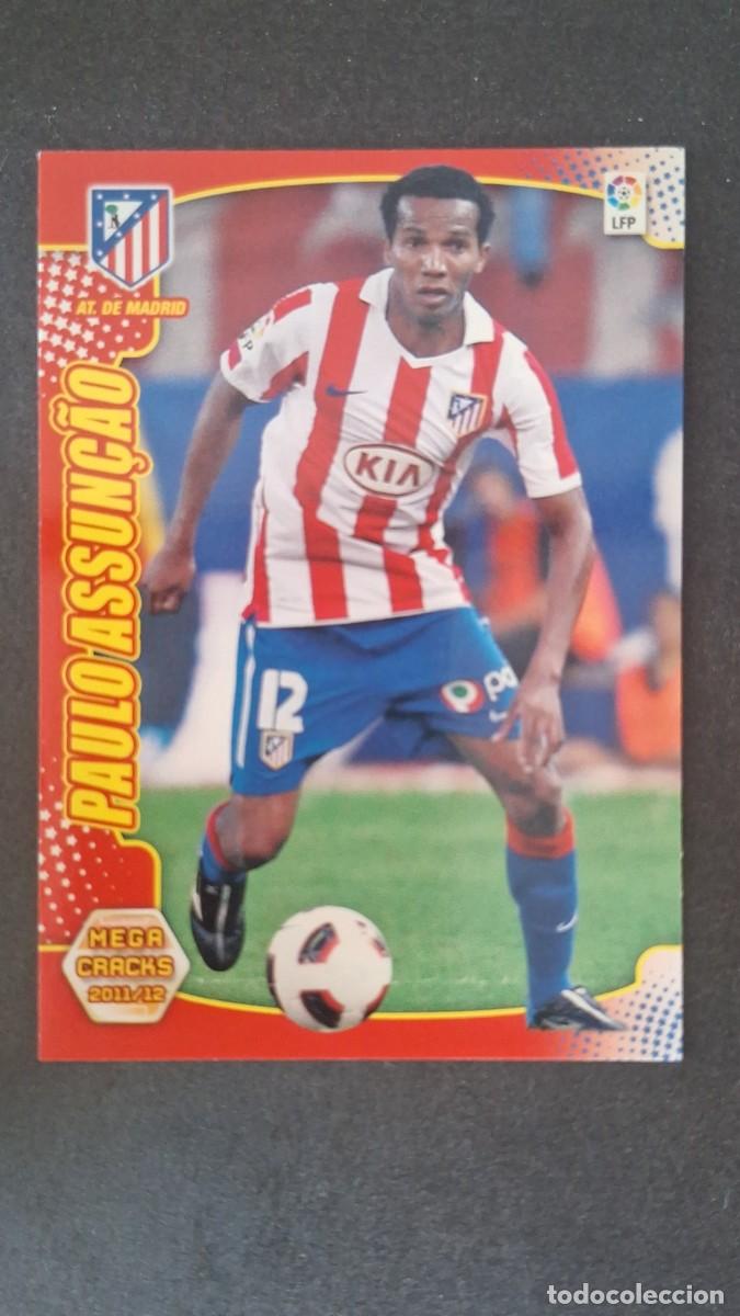 Cromos de Futebol: L2 PAULO ASSUN&Ccedil;AO ATLETICO DE MADRID 27 PANINI MEGACRACKS 2011 2012 11 12