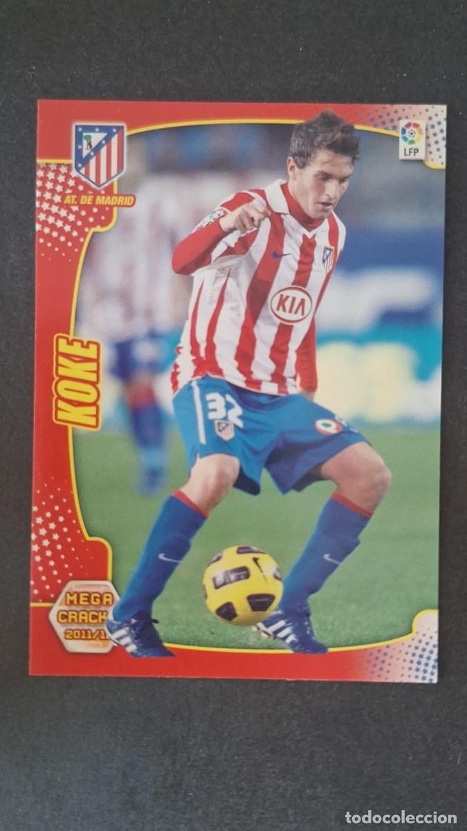 Fu&szlig;ball-Sticker: L2 KOKE ATLETICO DE MADRID 30 PANINI MEGACRACKS 2011 2012 11 12
