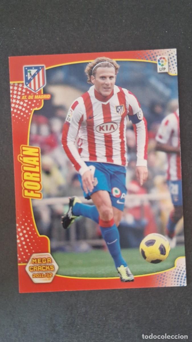 Fu&szlig;ball-Sticker: L2 FORLAN ATLETICO DE MADRID 35 PANINI MEGACRACKS 2011 2012 11 12