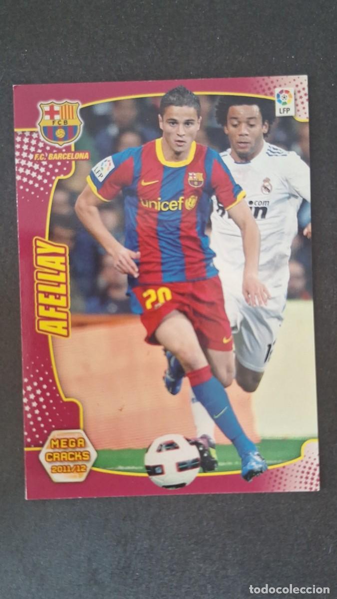 Cromos de f&uacute;tbol: L2 AFELLAY F. C. BARCELONA 51 PANINI MEGACRACKS 2011 2012 11 12