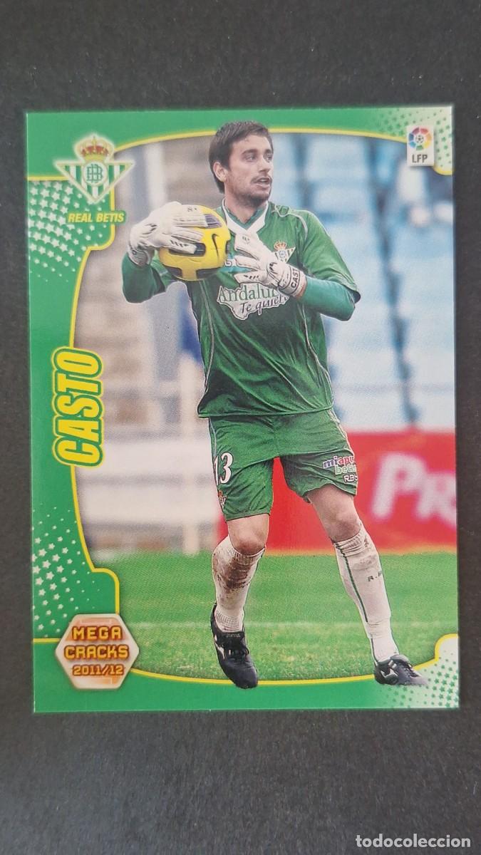 Cromos de f&uacute;tbol: L2 CASTO REAL BETIS BALOMPIE 56 PANINI MEGACRACKS 2011 2012 11 12