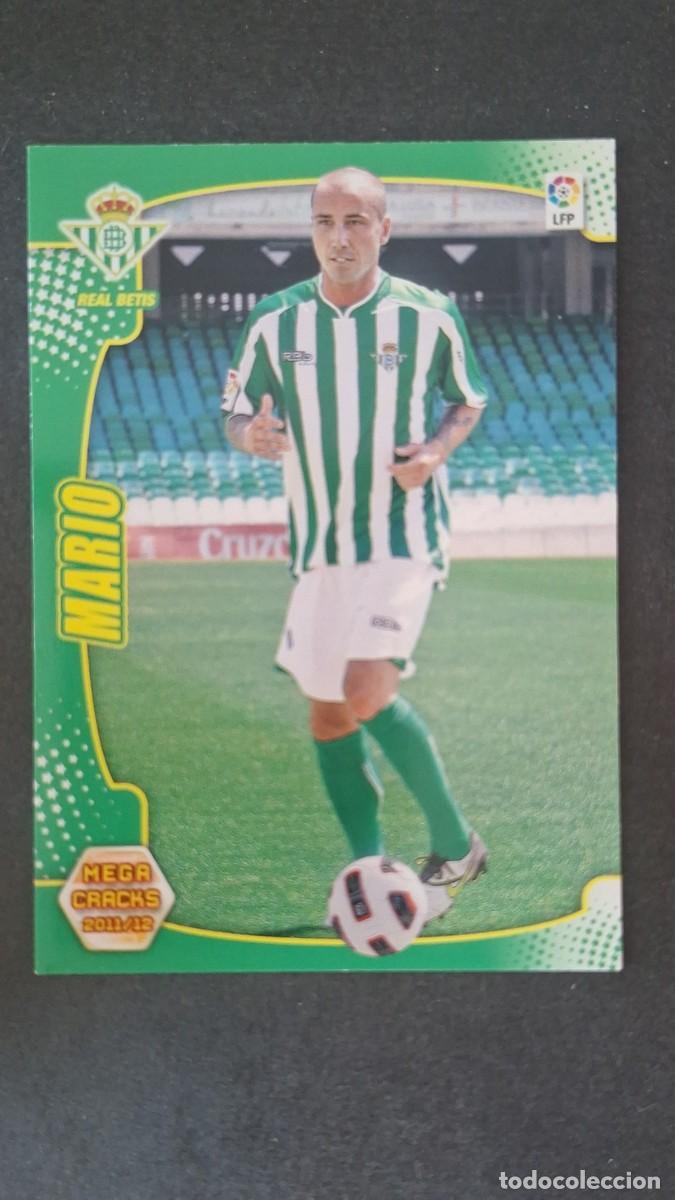 Cromos de f&uacute;tbol: L2 MARIO REAL BETIS BALOMPIE 59 PANINI MEGACRACKS 2011 2012 11 12