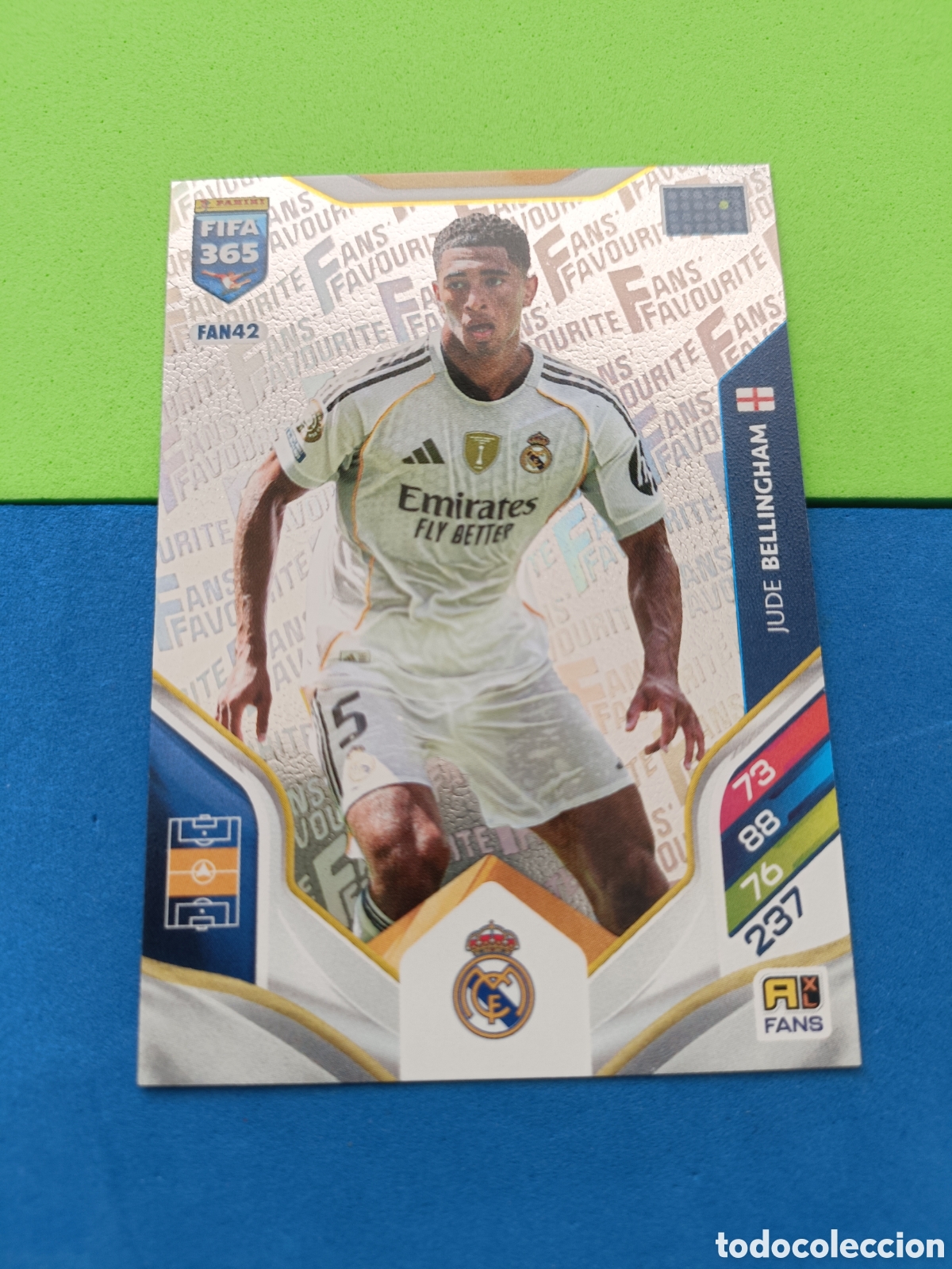 Cromos de f&uacute;tbol: PANINI Adrenalyn XL FIFA 365 2025 2026 25 26 - Fans Fauvorite FAN 42 Jude Bellingham Real Madrid