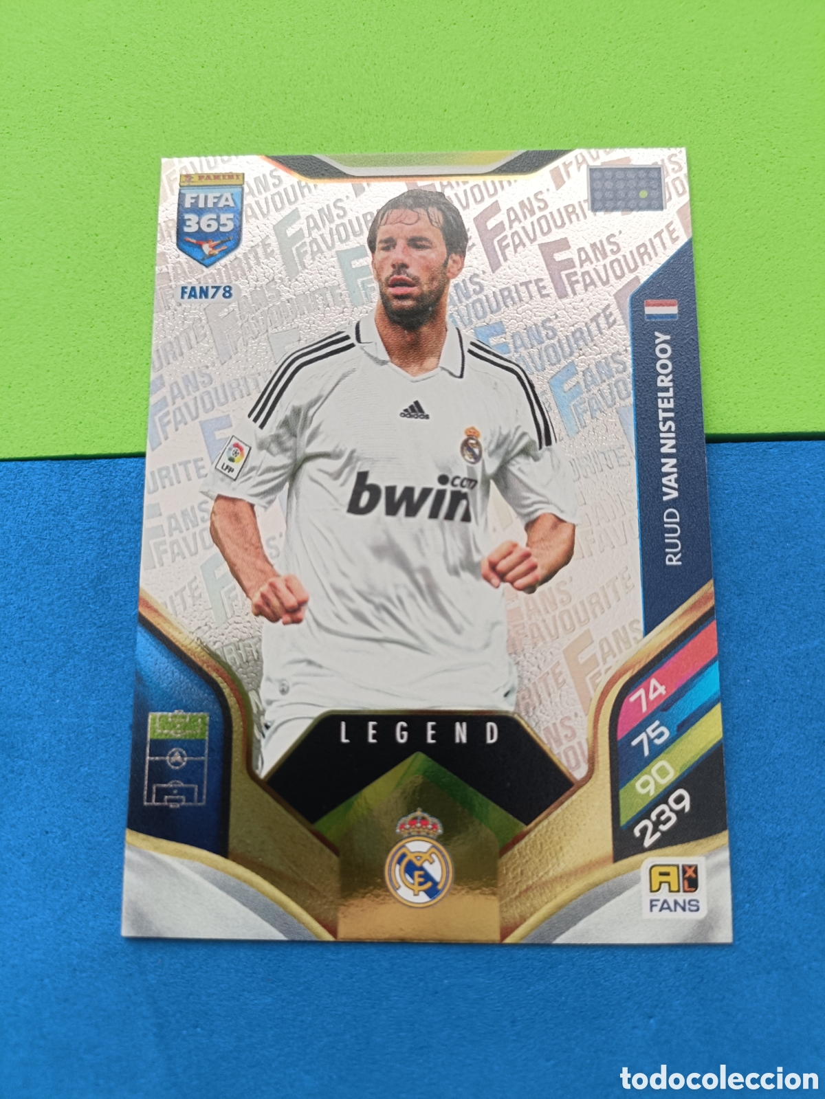 Fu&szlig;ball-Sticker: PANINI Adrenalyn XL FIFA 365 2025 2026 25 26 - Fans Fauvorite FAN 78 Van Nistelrooy legend