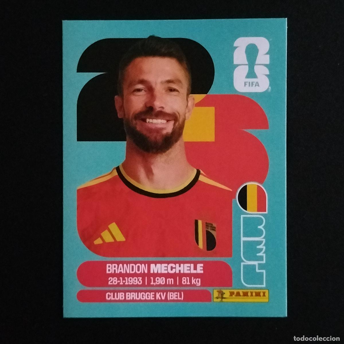Fu&szlig;ball-Sticker: BEL 6 BRANDON MECHELE BELGICA CROMOS STICKER MUNDIAL 26 2026 FIFA WORLD CUP PANINI