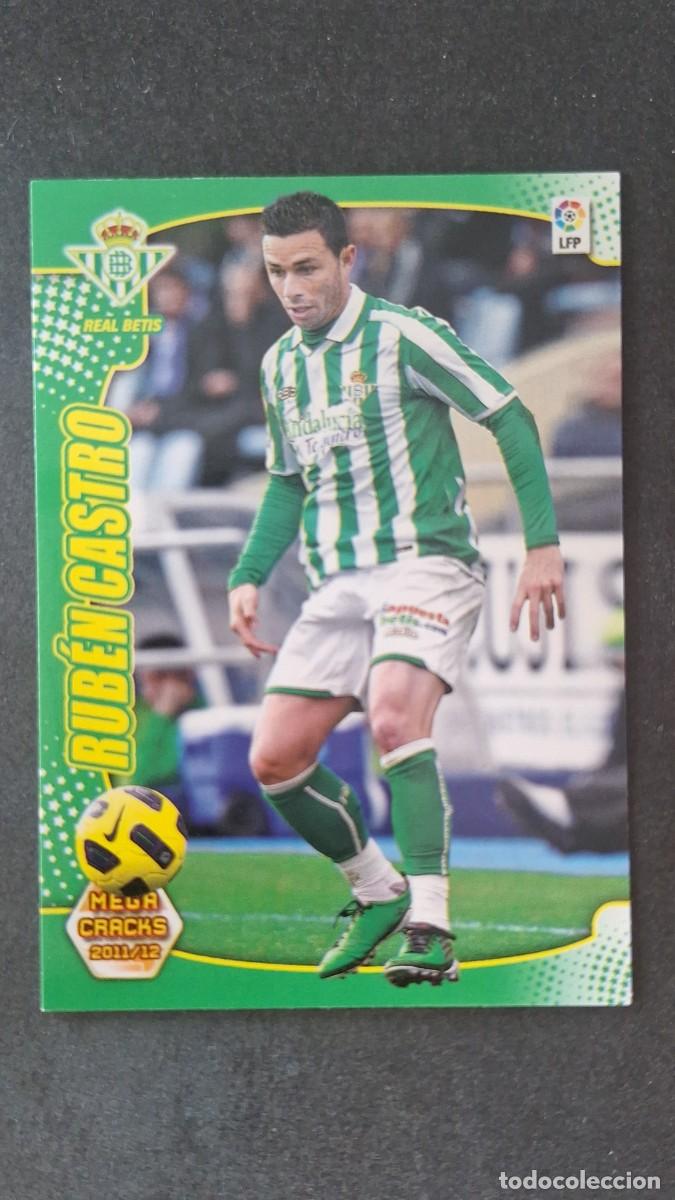 Fu&szlig;ball-Sticker: L2 RUBEN CASTRO REAL BETIS BALOMPIE 71 PANINI MEGACRACKS 2011 2012 11 12