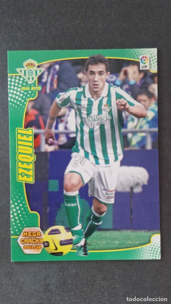 Fu&szlig;ball-Sticker: L2 EZEQUIEL REAL BETIS BALOMPIE 72 PANINI MEGACRACKS 2011 2012 11 12
