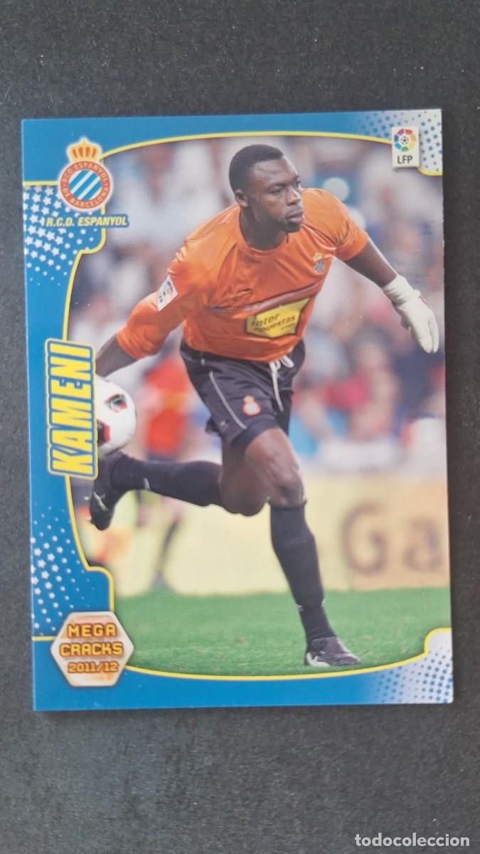 Fu&szlig;ball-Sticker: L2 KAMENI R. C. D. ESPA&Ntilde;OL 74 PANINI MEGACRACKS 2011 2012 11 12