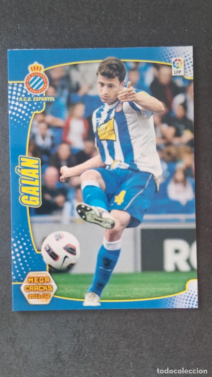 Cromos de Futebol: L2 GALAN R. C. D. ESPA&Ntilde;OL 77 PANINI MEGACRACKS 2011 2012 11 12