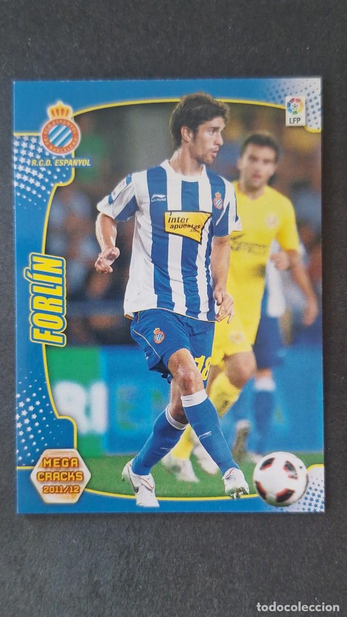Cromos de Futebol: L2 FORLIN R. C. D. ESPA&Ntilde;OL 78 PANINI MEGACRACKS 2011 2012 11 12