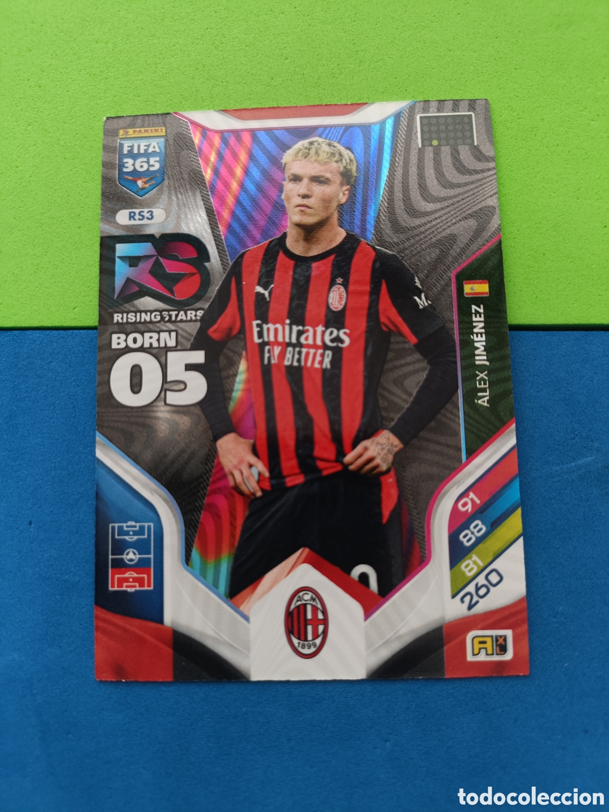 Cromos de Futebol: PANINI Adrenalyn XL FIFA 365 2025 2026 25 26 - Rising Star RS3 Alex Jim&eacute;nez