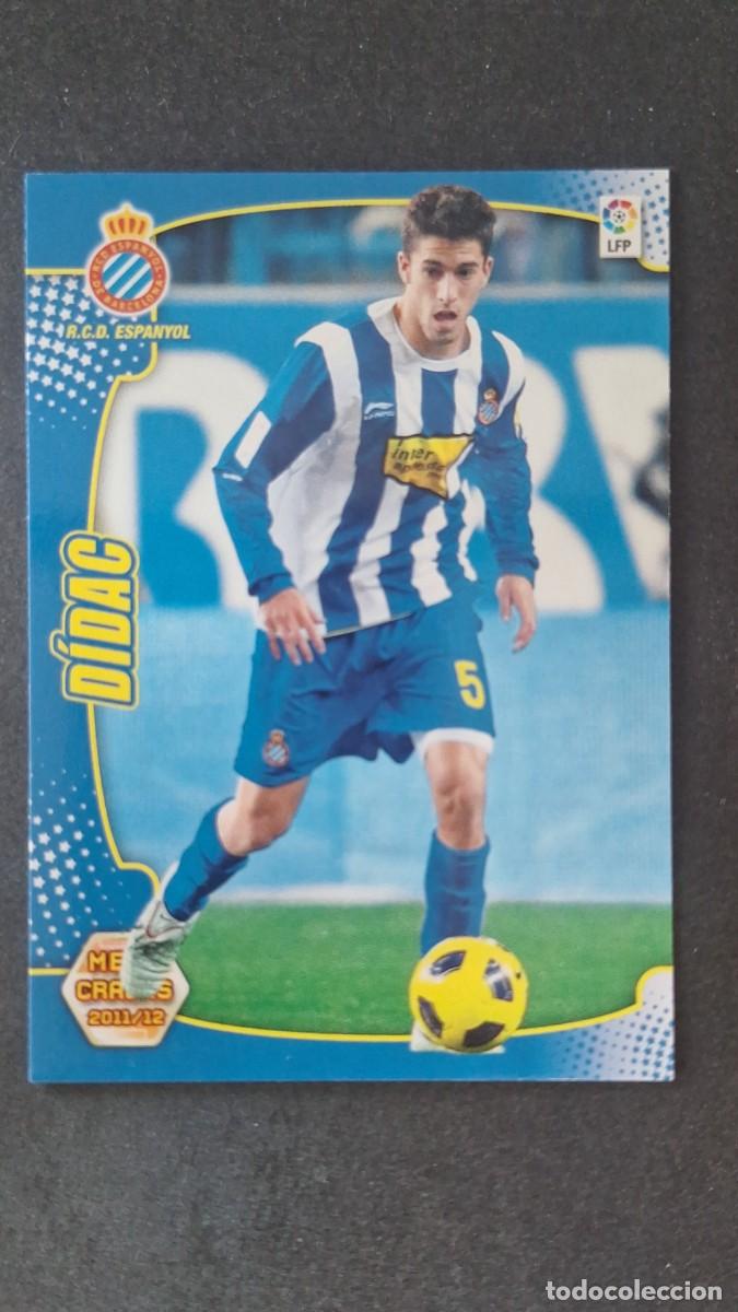Cromos de Futebol: L2 DIDAC R. C. D. ESPA&Ntilde;OL 80 PANINI MEGACRACKS 2011 2012 11 12