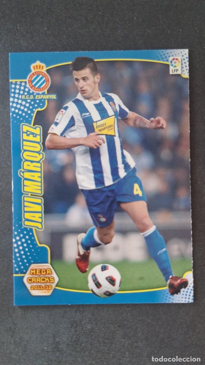 Cromos de f&uacute;tbol: L2 JAVI MARQUEZ R. C. D. ESPA&Ntilde;OL 83 PANINI MEGACRACKS 2011 2012 11 12