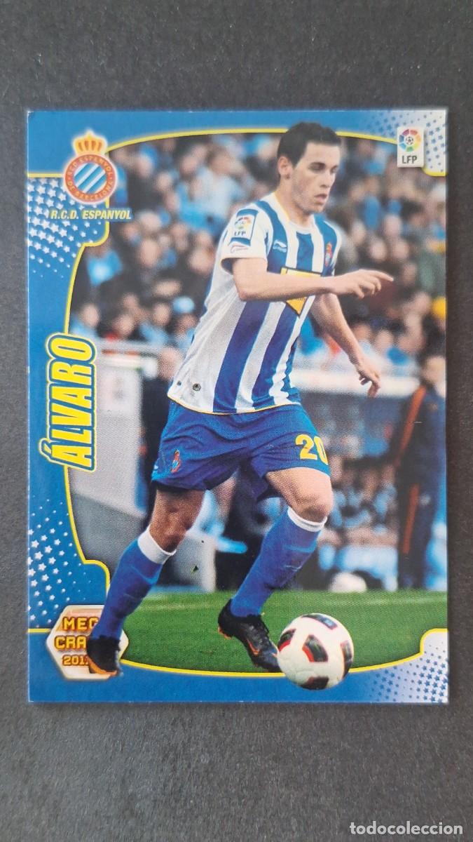 Cromos de f&uacute;tbol: L2 ALVARO R. C. D. ESPA&Ntilde;OL 90 PANINI MEGACRACKS 2011 2012 11 12